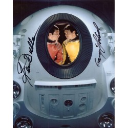 Autographe Keir DULLEA & Gary LOCKWOOD - 2001 L'ODYSSEE DE L'ESPACE