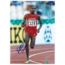 Autographe Wilson KIPKETER