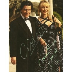 Autographe Marie Anne CHAZEL & Christian CLAVIER