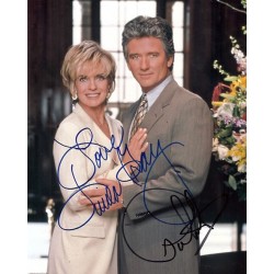 Autographe Patrick DUFFY & Linda GRAY - DALLAS