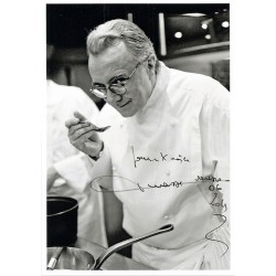 Autographe Alain DUCASSE