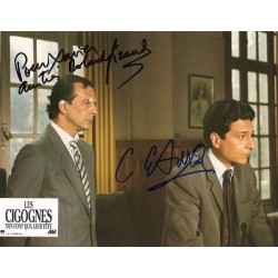 Autographe Roland GIRAUD & Christian CLAVIER