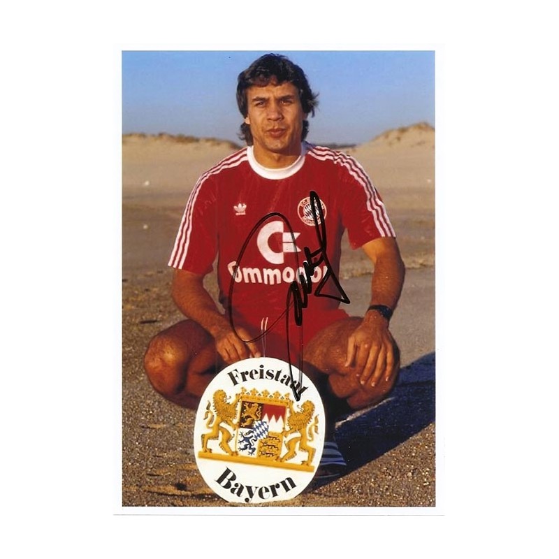 Autographe Rabah MADJER (Photo dédicacée)