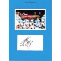 Autographe Javier SOTOMAYOR