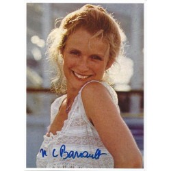 Autographe Marie Christine BARRAULT