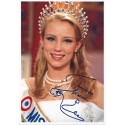 Autographe Elodie GOSSUIN - Miss France 2001