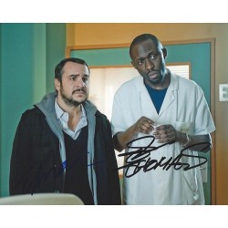 Autographe Thomas NGIJOL & Francois Xavier DEMAISON