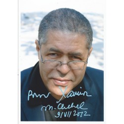 Autographe Malek CHEBEL