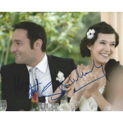 Autographe Melanie DOUTEY & Gilles LELLOUCHE