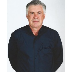 Autographe Carlo ANCELOTTI