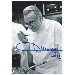 Autographe Alain DUCASSE