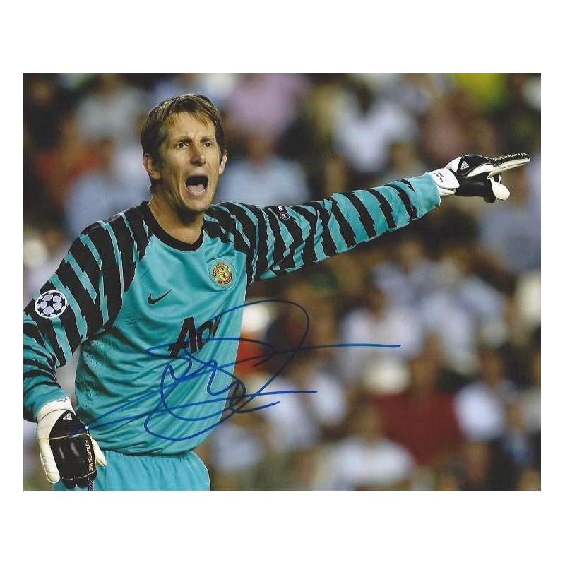 Autographe Edwin VAN DER SAR (Photo