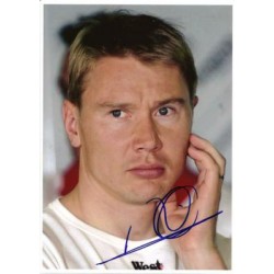 Autographe Mika HAKKINEN