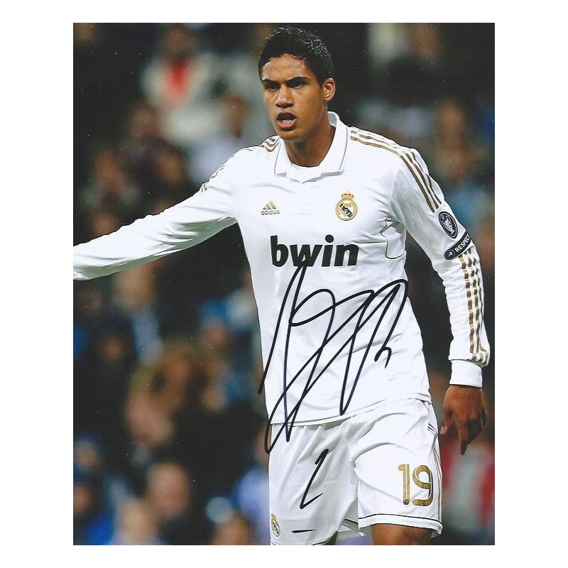 Autographe Raphaël VARANE (Photo dédicacée)