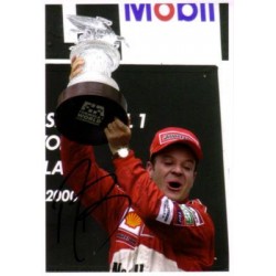 Autographe Rubens BARRICHELLO