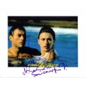 Autographe Natacha LINDINGER & Jean Claude VAN DAMME