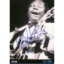 Autographe BB KING