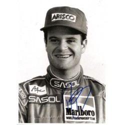 Autographe Rubens BARRICHELLO