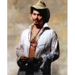 Autographe Johnny DEPP