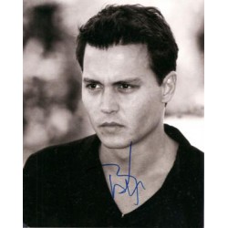 Autographe Johnny DEPP
