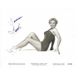 Autographe Denise DARCEL
