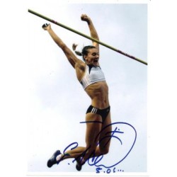 Autographe Yelena ISINBAYEVA