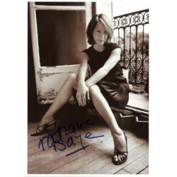 Autographe Nathalie BAYE