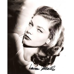 Autographe Lauren BACALL