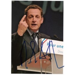 Autographe Nicolas SARKOZY