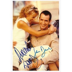 Autographe Alexandra LAMY & Jean DUJARDIN