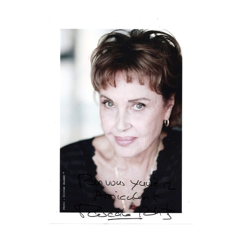 Autographe Pascale ROBERTS (Photo dédicacée)