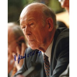 Autographe Valery GISCARD D'ESTAING