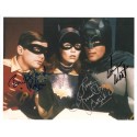 Autographe Yvonne CRAIG, Burt WARD & Adam WEST - BATMAN