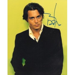 Autographe Johnny DEPP
