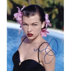 Autographe Milla JOVOVICH
