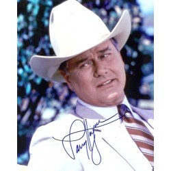 Autographe Larry HAGMAN