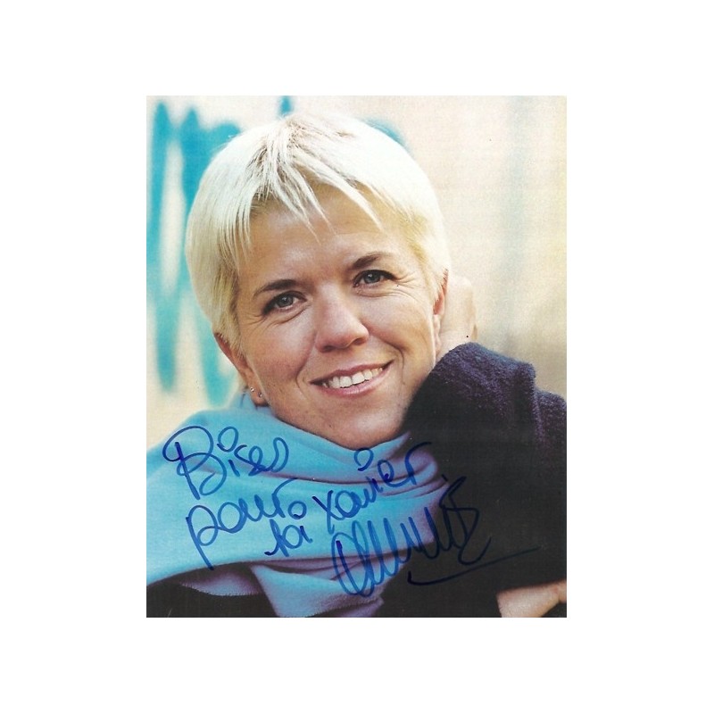 J And M Auto >> Autographe Mimie MATHY (Photo dédicacée) J And M Auto >> Autographe Mimie MATHY (Photo dédicacée)
