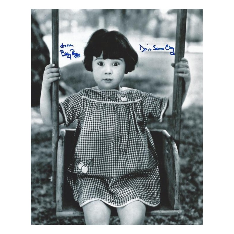 Autographe Diana Serra CARY (Baby Peggy)