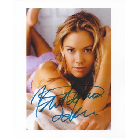 Kristanna Loken 直筆サイン入りフォト クリスタナ・ローケン
