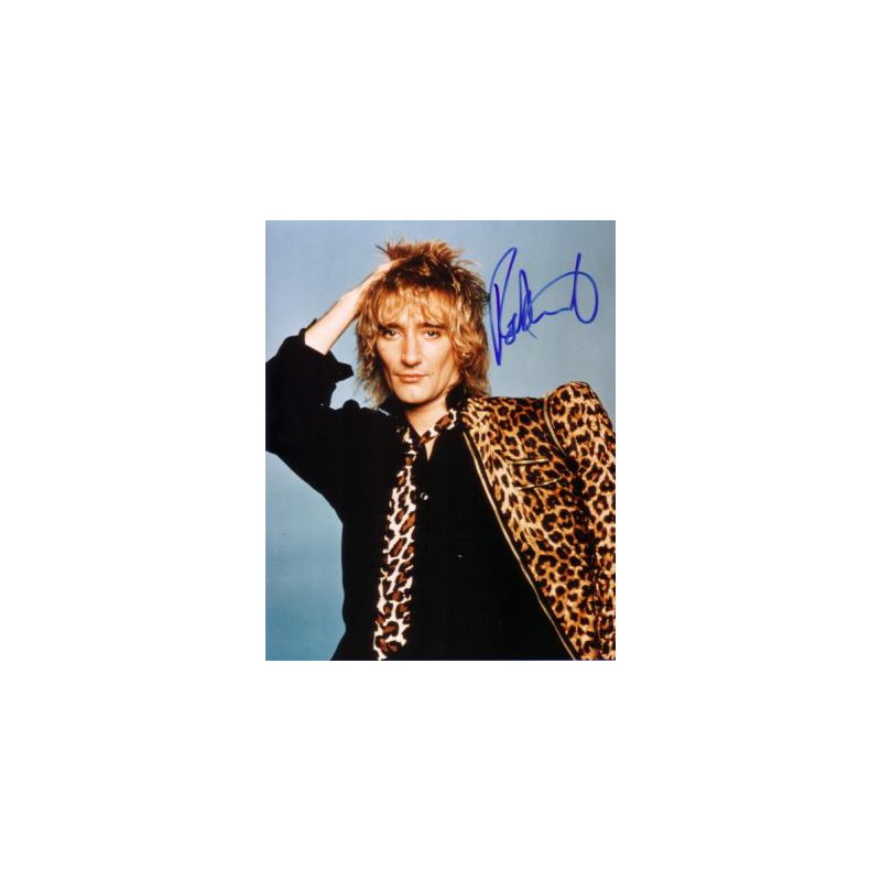 Rod Stewart Autograph