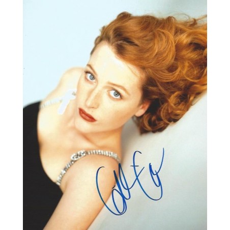 Gillian Anderson Autograph Signed Photo Print 