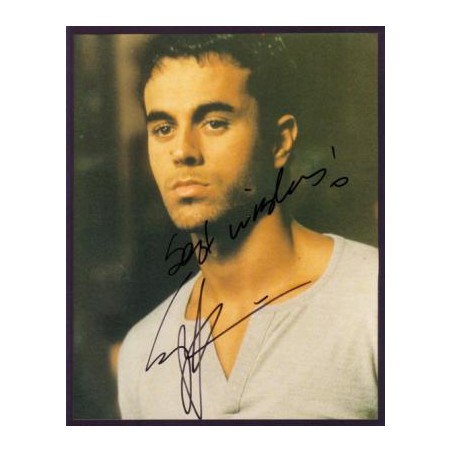 エンリケ・イグレシアス直筆サイン入り超 大型写真…Enrique Iglesia enrique-iglesias-autograph.jpg
