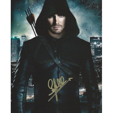 Photo Stephen Amell Autograph Signed 8 x 10