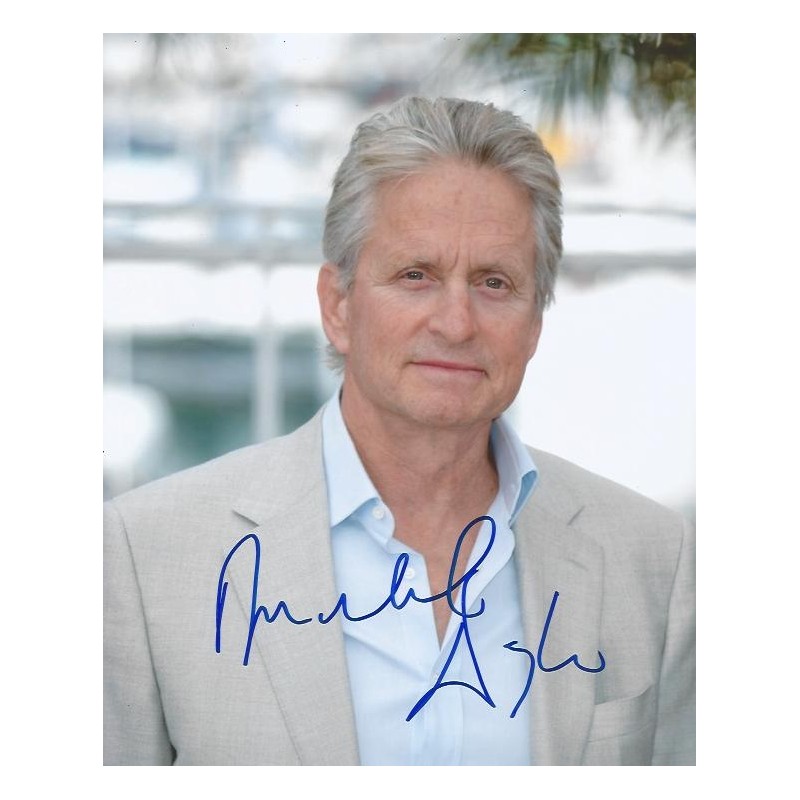 Michael DOUGLAS Autograph
