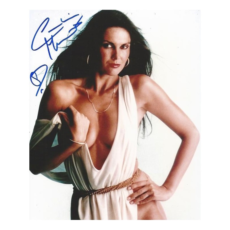 Caroline MUNRO Autograph