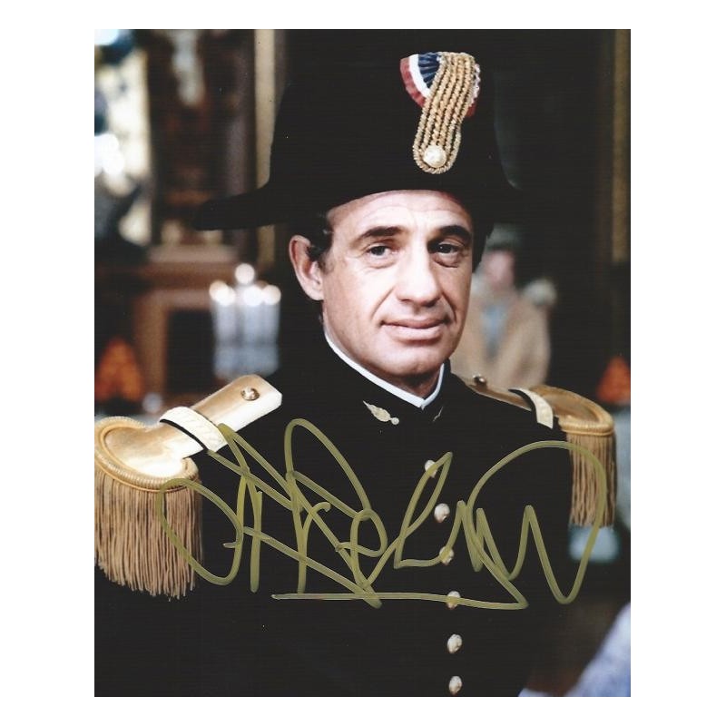AUTOGRAPHE DE JEAN Paul Belmondo Acteur 12x17cm EUR 25,00 - FR