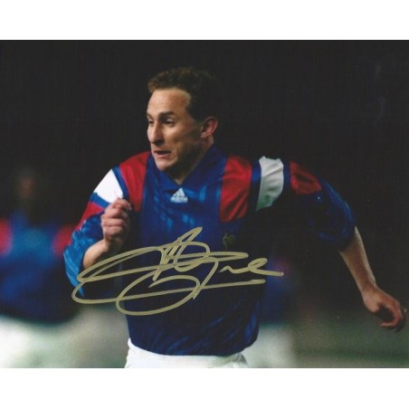 Jean Pierre Papin Autogrammkarte Bayern München 1995-96