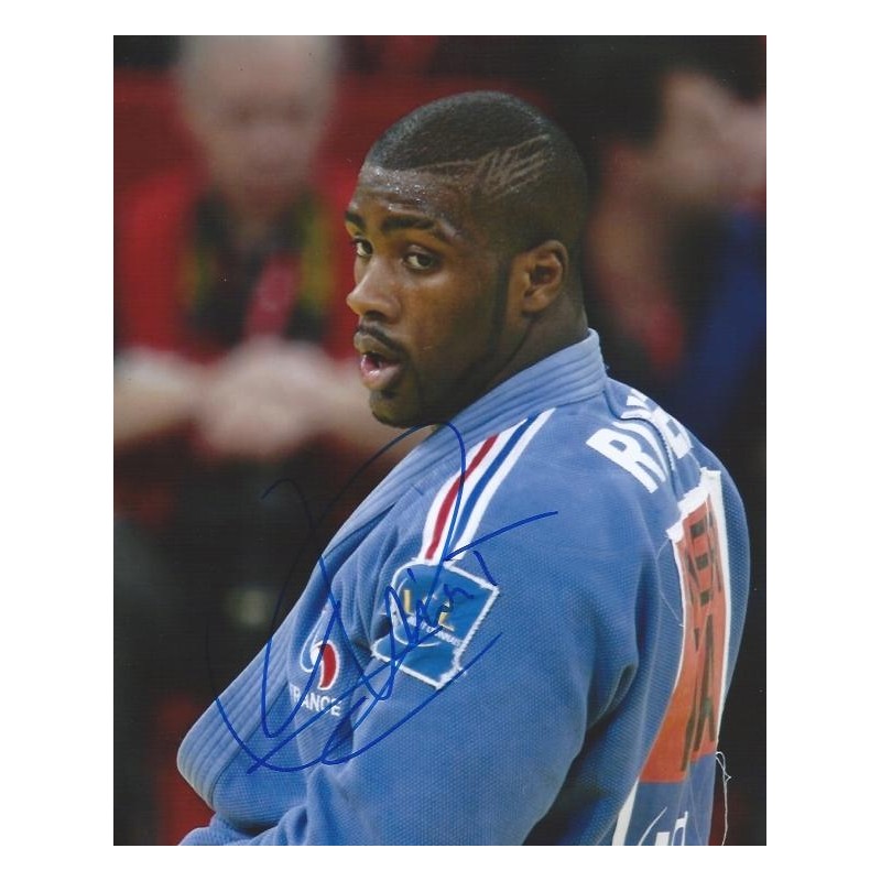 Teddy Riner Back Patch Autographe Teddy RINER