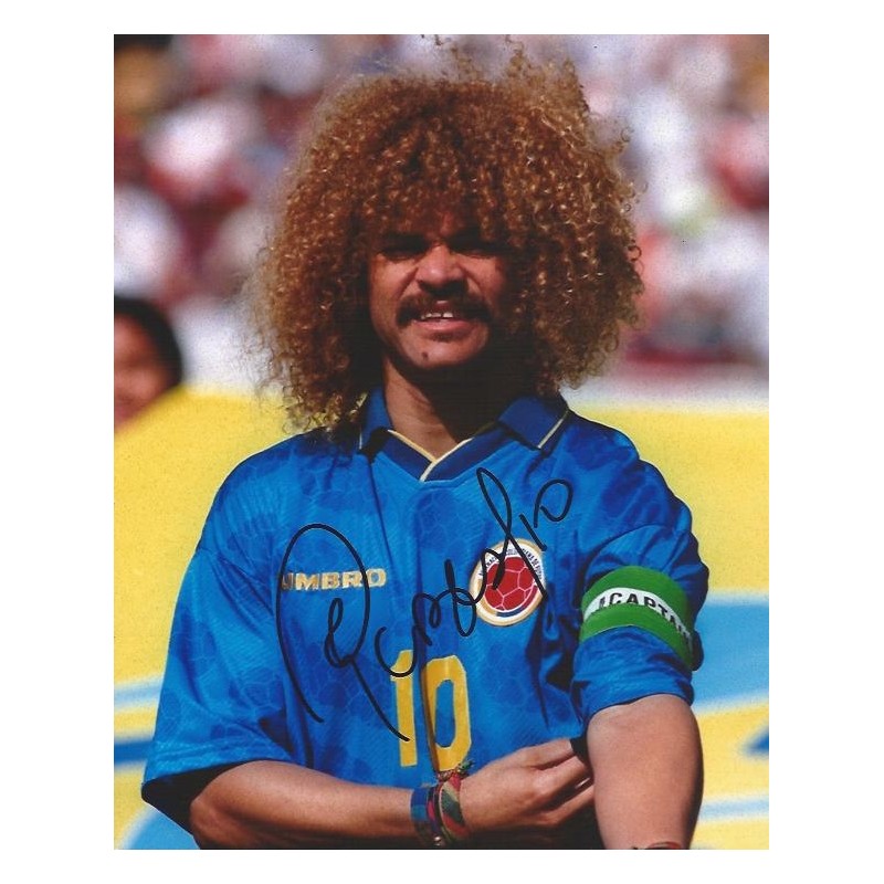 Carlos VALDERRAMA Autograph