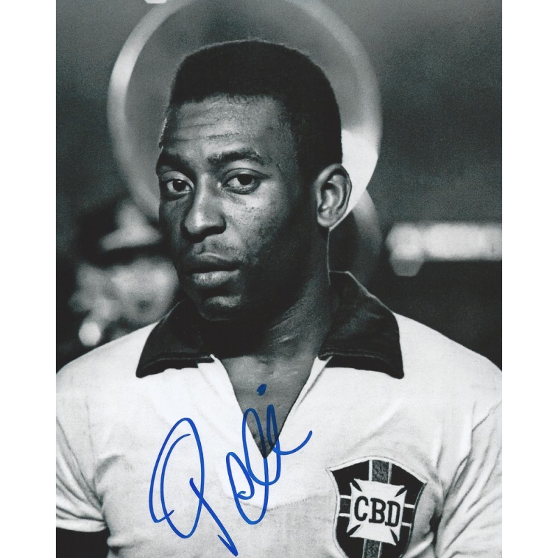 Photo Originale De Pelé - Tirage Argentique 1970 - Bon état